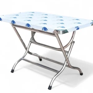 Bàn inox chữ nhật 1m2 sử dụng trong nhà bếp, quán ăn, nhà hàng, xưởng sản xuất, căn tin hoặc hộ gia đình -inoxbachkhoa.vn