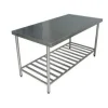 bàn bếp inox chữ nhật kích thước 1800x800x800 ,Làm bằng inox 304 - inoxbachkhoa.vn
