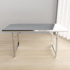 Alternative view of Bàn inox chữ nhật 1m2