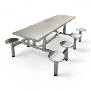Trang chủ - Inox Bách Khoa Bộ bàn ghế inox liền ghế ăn công nghiệp chắc chắn, bền đẹp - inoxbachkhoa.vn