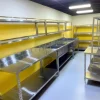 kệ bếp inox dung trong bếp nhà hàng bếp công nghiệp