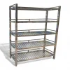 kệ inox 5 tầng inox 304 . đặt hàng theo yêu cầu , bếp công nghiệp , nhà máy , kho xưởng , bệnh viện