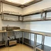 kệ inox treo tường 304 công nghiệp và khu bếp chế biến thức ăn