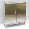 Tủ inox đựng đồ công nghiệp - Viền trên ngăn bụi, chân cao vệ sinh dễ dàng