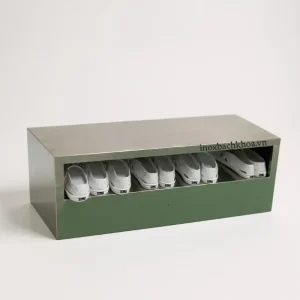 Tủ giày inox - Inox Bách Khoa tủ inox thay giày dùng cho phòng sạch nhà máy xí nghiệp
