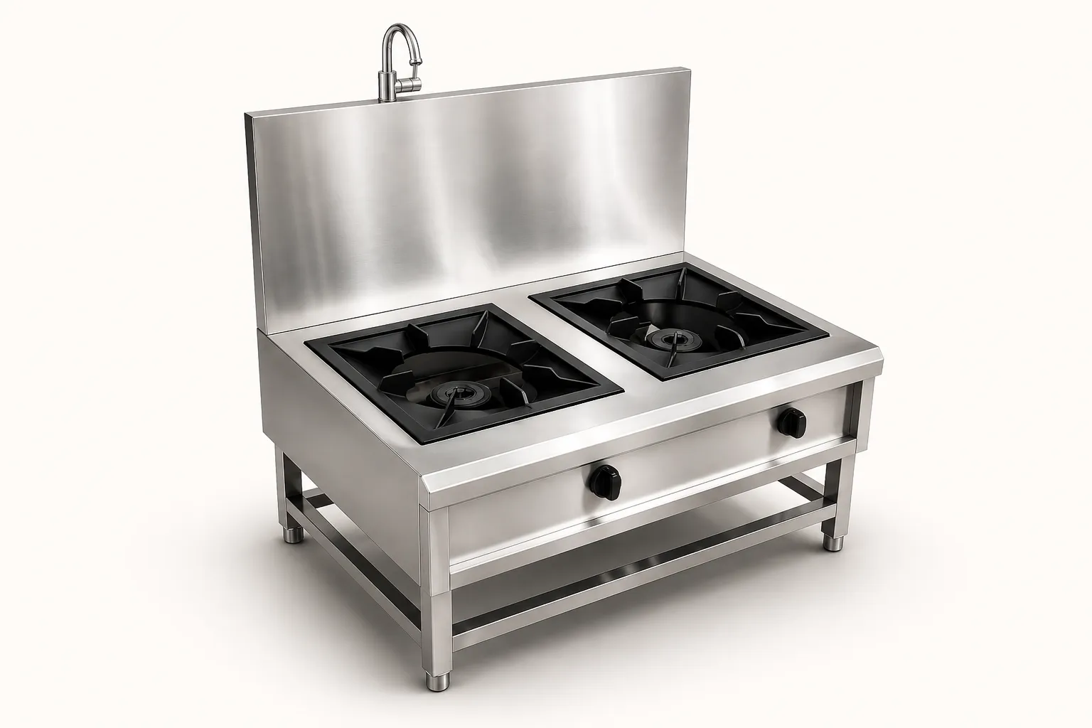 Bếp hầm đôi - Inox Bách Khoa Bếp hầm đôi