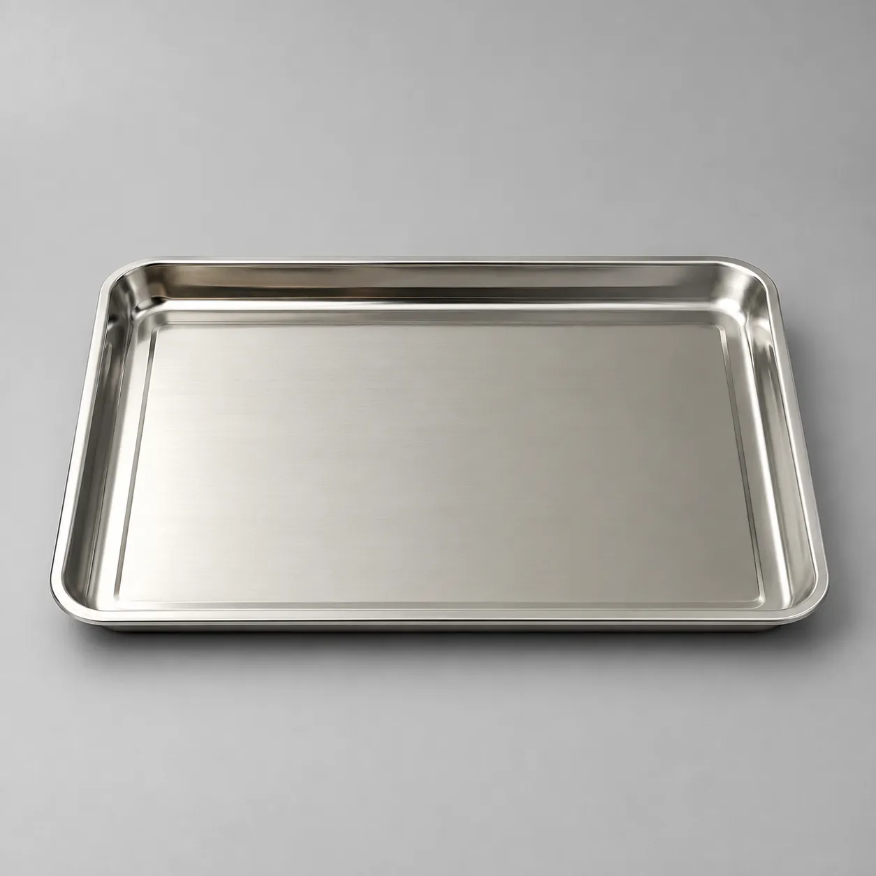 Khay inox chữ nhật 40x60 - Inox Bách Khoa Khay inox chữ nhật