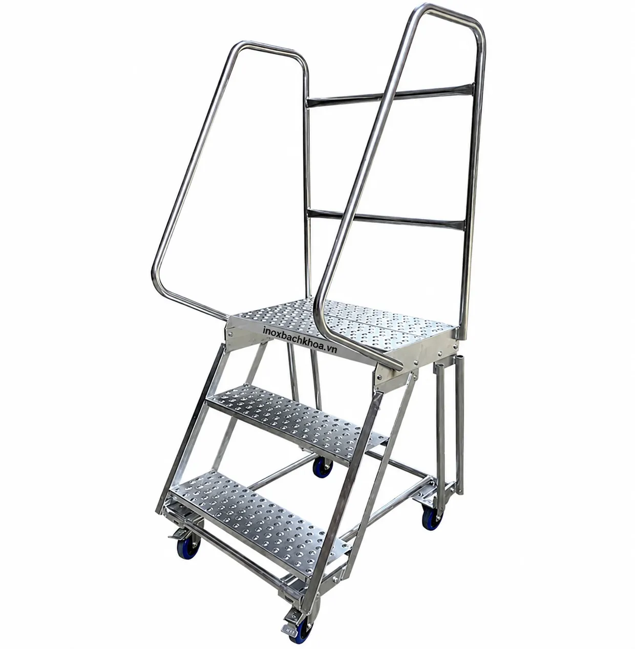 Thang di động - Inox Bách Khoa Thang inox di động