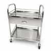 Xe đẩy dụng cụ y tế - Inox Bách Khoa Xe đẩy dụng cụ y tế