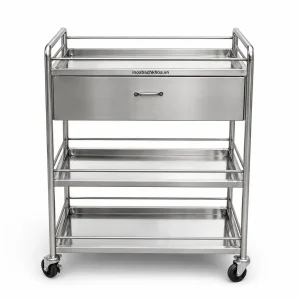 Trang chủ - Inox Bách Khoa Xe đẩy y tế 3 tầng
